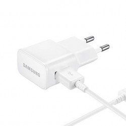 Аксесоари SAMSUNG Travel Adapter 5V 2A Fast Charging , Detachable cable, Micro USB, White