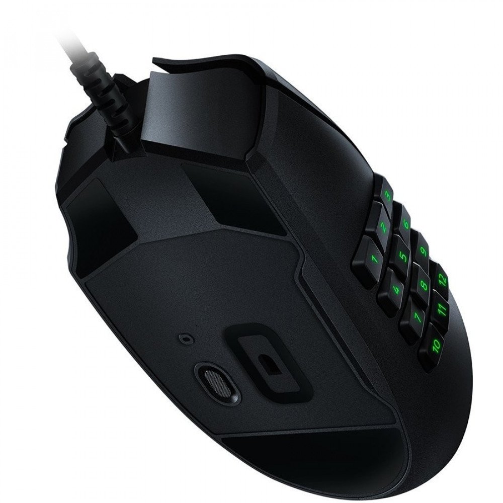 Razer Naga Trinity Multi Color Wired Mmo Gaming Mouse With Interchangeable Side Plates