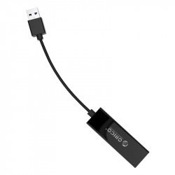 Мрежово оборудване ORICO USB3.0 to LAN Gigabit 1000Mbps black - UTJ-U3