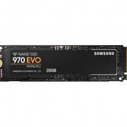SSD Твърд диск SAMSUNG 250GB Solid State Drive 970 EVO, M2 2280 /pci-e/, MZ-V7E250BW