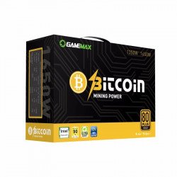 Кутии и Захранвания GAMEMAX    Захранване PSU 1350W GOLD Bitcoin Mining 12xPCIe - GM-1350