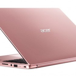 Лаптоп ACER Aspire Swift 1 Ultrabook, SF114-32-P8EZ /NX.GZLEX.002/, Intel Pentium N5000 Quad (up to 2.70GHz, 4MB), 14