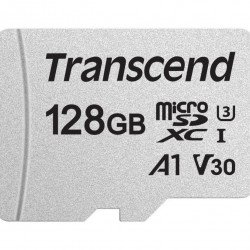 Флаш памет TRANSCEND 128GB microSD UHS-I U1 A1 (without adapter), TS128GUSD300S