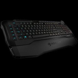 Клавиатура ROCCAT Horde AIMO Membranical RGB Gaming Keyboard, Black, ARM Cortex-M0+ 50MHz, 512kB onboard memory, 1000Hz polling rate, LED driver, 256 steps PWM control, 1.8m braided USB cable