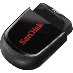 USB Преносима памет SANDISK 16GB SanDisk Cruzer Fit, 16GB, Черен