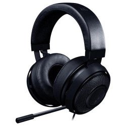 Слушалки RAZER Kraken Pro V2 - Analog Gaming Headset - Black -OVAL Ear Cushions. 50 mm audio drivers ,Unibody aluminum frame ,Fully-retractable microphone with in-line remote,3.5 mm combined jack, RZ04-02050400-R3M1