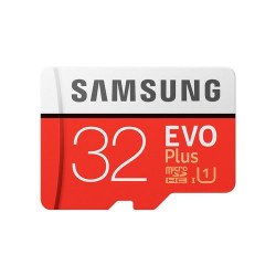 Флаш памет SAMSUNG 32GB microSD EVO+ Class 10 UHS-1 /Adapter/, MB-MC32GA/EU