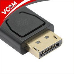 Кабел / Преходник VCOM Adapter DisplayPort DP M / HDMI F Gold plated - CA331