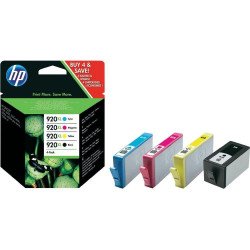 Консумативи HP 920XL 4-pack High Yield Black/Cyan/Magenta/Yellow Original Ink Cartridges