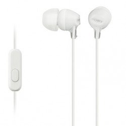 Слушалки SONY  Headset MDR-EX15AP white