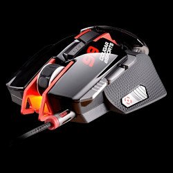 Мишка COUGAR 700M eSPORTS RED gaming mouse,8200 DPI,32-bit ARM Cortex-M0,On-board memory 512KB,Aluminum/Plastic,Software COUGAR UIXT System,OMRON gaming switch,8 Programmable buttons,Frame rate 12000 FPS,Cable Length 1.8m Braided
