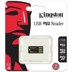 Флаш памет KINGSTON MicroSD Reader Gen 2 (USB 2.0), FCR-MRG2