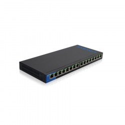 Мрежово оборудване LINKSYS LGS116P, 16-Port Small Business Desktop Gigabit Switch with PoE