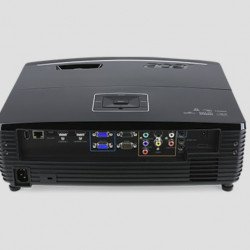 Мултимедийни проектори ACER Projector P6500 /MR.JMG11.001/, DLP, 1080p (1920x1080), 20000:1, 5000 ANSI Lumens, 3D, HDMI, HDMI/MHL , VGA x2, RCA, 3 RCA, S-Video, Mic In, Audio in x2, Speakers 2x10W, LAN, Vertical Lens Shift, 4 Corner Correction, Bag, 4.5kg, Black