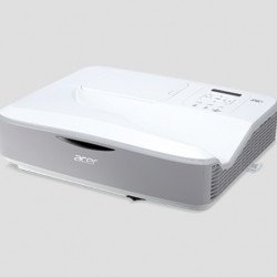 Мултимедийни проектори ACER Projector U5330W /MR.JQY11.001/, DLP, Ultra Short Throw, WXGA (1280x800), 3300 ANSI Lumens, 18000:1, 3D 144Hz, HDMI, VGA, RCA, USB Type A, LAN, Speaker 16W, 4.6 kg, White