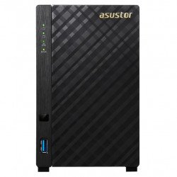 Мрежово оборудване ASUS Asustor AS1002T v2 2 bay NAS, New Marvell ARMADA-385 Dual Core, 512MB DDR3, GbE x1, USB 3.1 Gen-1, WOL, System Sleep Mode