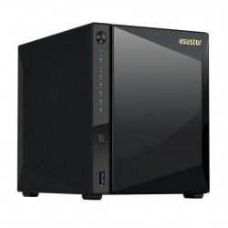 Мрежово оборудване ASUS Asustor AS4004T, 4 Bay NAS, Marvell Armada A7020 Duad-Core, 2 GB DDR4, Gbe x2, 10G Base-T x1(RJ-45), WoL, System Sleep Mode