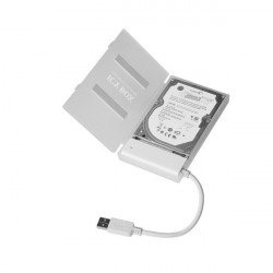 Външни твърди дискове RAIDSONIC IB-AC603a-U3 :: USB 3.0 адапторен кабел за 2.5   SATA дискове, със защитна кутия