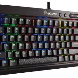 Клавиатура CORSAIR K65 RGB RAPIDFIRE Compact Mechanical Keyboard, Backlit RGB LED, Cherry MX RGB Speed (US), CH-9110014-NA
