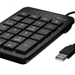 Клавиатура TRUST Xalas USB Numeric Keypad, 22221