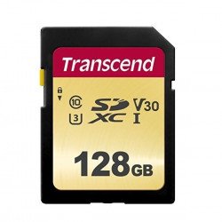 Флаш памет TRANSCEND 128GB SD card UHS-I U3, MLC