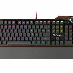 Клавиатура NATEC Genesis механична геймърска клавиатура Gaming Keyboard Mechanical RX85 Backlight RGB Kailh Brown - NKG-0959