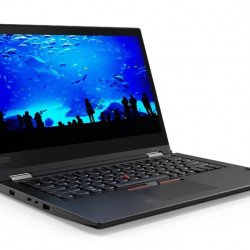 Лаптоп LENOVO ThinkPad X380 Yoga /20LH001FBM/, Carbon, Intel Core i5-8250U(1.6GHz up to 3.4GHz,6MB),8GB DDR4,256GB SSD M.2 PCIe NVMe,13.3