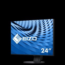 Монитор EIZO 23.8` EV2451-BK, , IPS LED VGA, DVI, HDMI, DisplayPort, черен