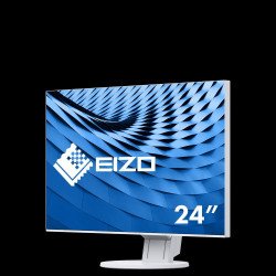 Монитор EIZO 23.8` EV2451-WT,  IPS LED VGA, DVI, HDMI, DisplayPort, бял