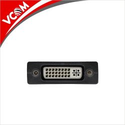 Кабел / Преходник VCOM Adapter DisplayPort DP M / DVI F 24+5 Gold plated - CA332