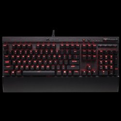 Клавиатура CORSAIR K70 LUX Mechanical Keyboard, Backlit Red LED, Cherry MX Brown (US), CH-9101022-NA