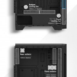 Кутии и Захранвания ZALMAN ZM-S3, ATX, w/o PSU