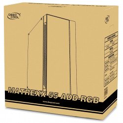 Кутии и Захранвания DEEPCOOL Кутия ATX MATREXX 55 ADD-RGB 3F - addressable RGB, 3x120mm ADD-RGB fans