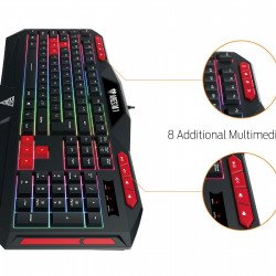 Клавиатура GAMDIAS Gaming COMBO - POSEIDON M1 COMBO - Keyboard + Mouse + Headphones