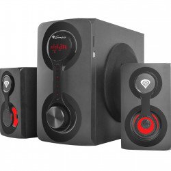 Колонка NATEC Genesis тонколони Speakers 2.1 - HELIUM 700BT - 60W RMS, Bluetooth 4.2, USB/SD card MP3 player, remote