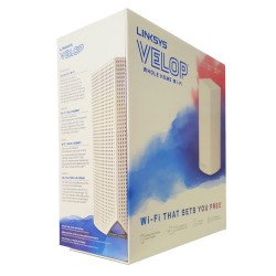 Мрежово оборудване LINKSYS WHW0301, Velop Intelligent Mesh WiFi System, Tri-Band, 1-Pack White (AC2200)
