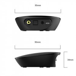 Колонка ORICO Блутут ресийвър NFC Bluetooth 4.1 receiver - Optical, coaxial, 3.5mm out - BR01-PRO