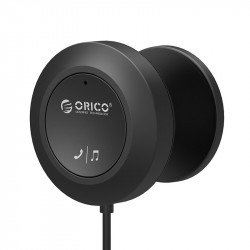 Колонка ORICO Блутут за кола за разговори и музика Car Bluetooth 4.1 audio receiver USB, 3.5mm jack - BCR02-BK