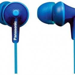Слушалки PANASONIC RP-HJE125E-A, слушалки за поставяне в ушите, сини