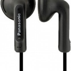 Слушалки PANASONIC RP-HV104E-K, слушалки за поставяне в ушите, черни