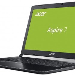 Лаптоп ACER Aspire 7 A717-72G-77VH /NH.GXDEX.047/, Intel Core i7-8750H (up to 4.10GHz, 9MB), 17.3