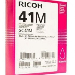 Оригинални консумативи RICOH Мастило гел GC 41M, 2200 копия, Magenta