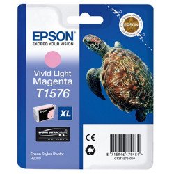 Оригинални консумативи EPSON Epson T1576 Vivid Light Magenta for Epson Stylus Photo R3000, C13T15764010