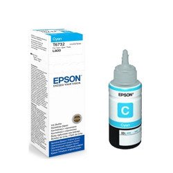 Оригинални консумативи EPSON Epson T6732 Cyan ink bottle, 70ml, C13T67324A