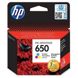 Оригинални консумативи HP HP 650 Tri-color Ink Cartridge, CZ102AE