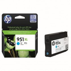 Оригинални консумативи HP HP 951XL Cyan Officejet Ink Cartridge, CN046AE