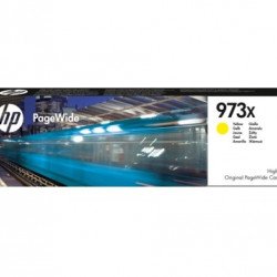 Оригинални консумативи HP HP 973X High Yield Yellow Original PageWide Cartridge, F6T83AE