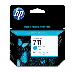 Оригинални консумативи HP HP 711 3 - Pack  Original Ink Cartridge; Cyan, HP DesignJet T120, T520, CZ134A