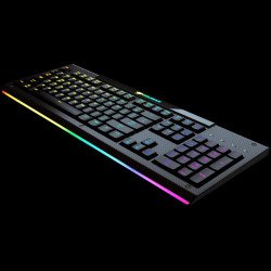 Клавиатура COUGAR Aurora S Gaming Keyboard, Membrane switches,RGB backlight, 19 Anti-ghosting keys,Carbonlike Surface,Weight 750g, 180(L) X 450(W) X 25(H) mm