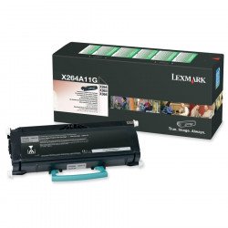 Оригинални консумативи LEXMARK Lexmark X264, X363, X364 Return Programme Toner Cartridge (3.5K), X264A11G